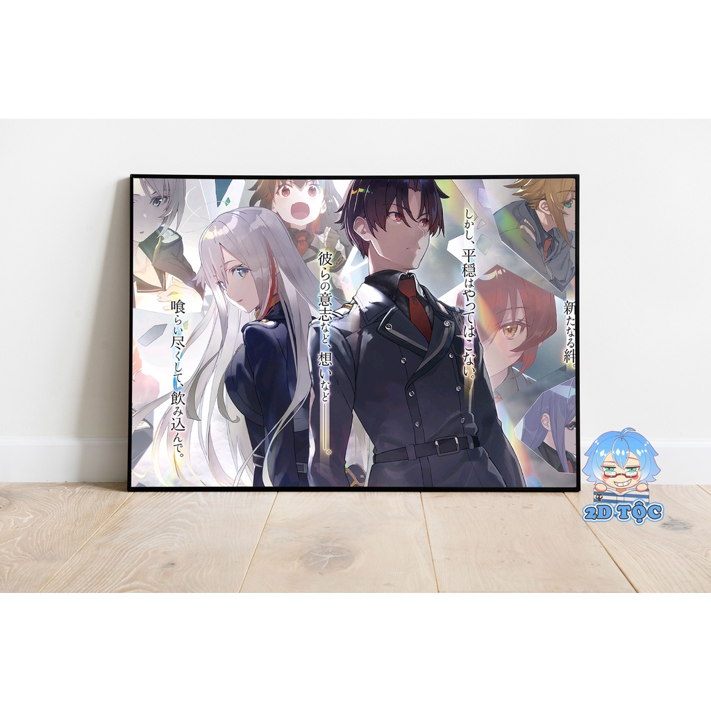 TRANH POSTER A3 DÁN TƯỜNG ANIME MANGA 86 EIGHTY SIX (15) - 2D TỘC SHOP