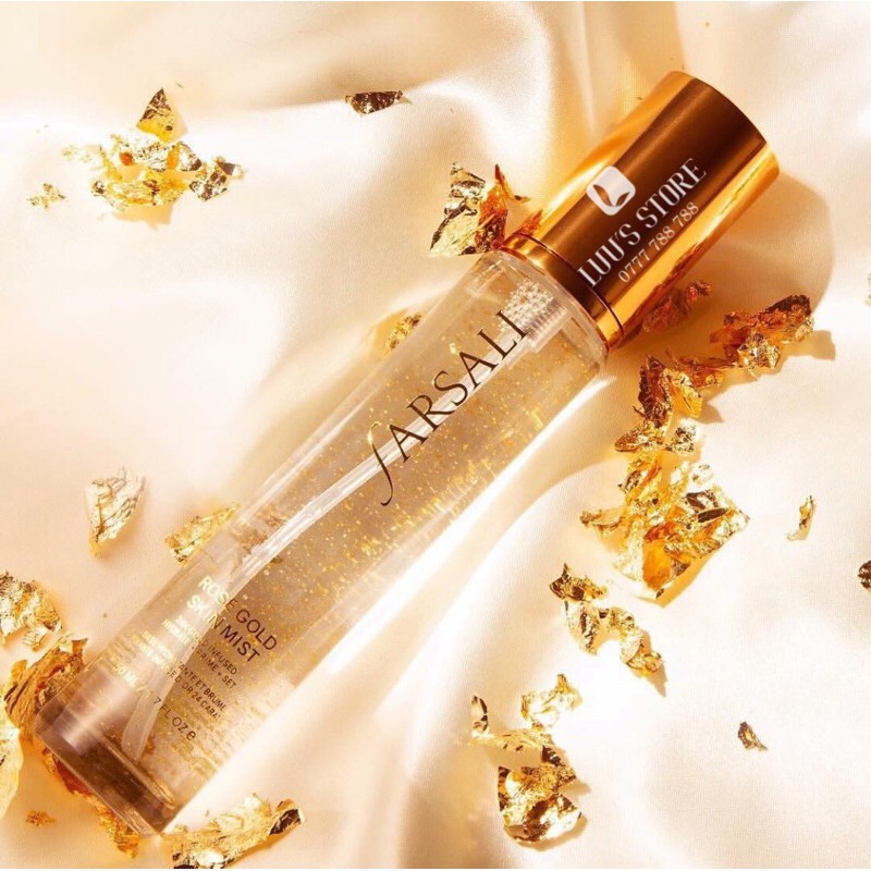 Xịt Khoáng Farsali The Rose Gold Skin Mist