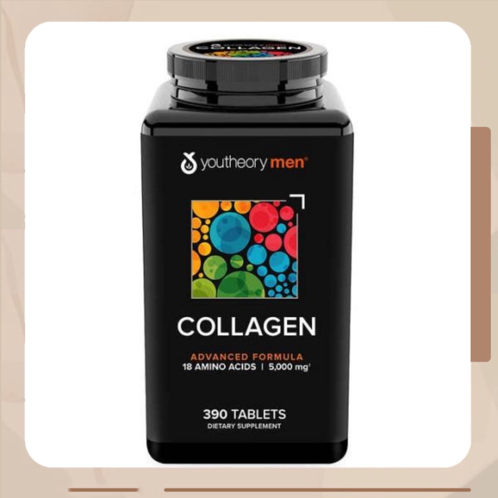 Collagen Dành Cho Nam Collagen Youtheory Men's Type 1 2 & 3