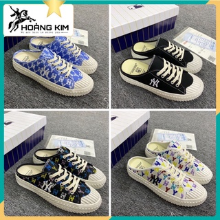 Giày Sục Ny Đạp Gót, Sục MLB Đạp Gót Hot Hit 2022. Hoàng kim