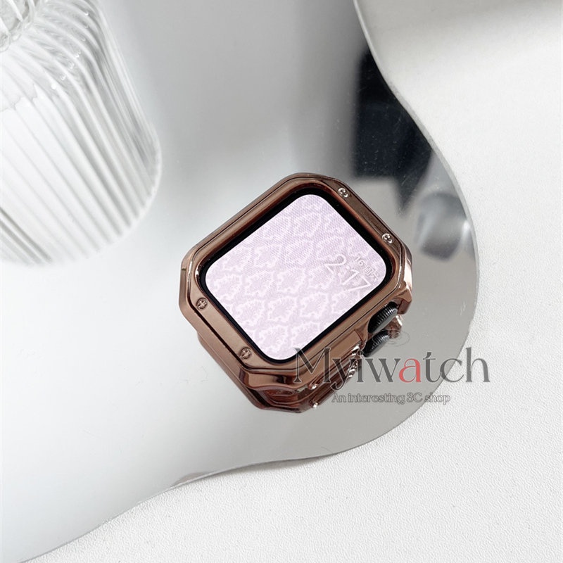 Ốp TPU Mềm Mạ Điện Bảo Vệ Cho Apple Watch 7 41mm 42MM 38MM iWatch 4 5 6 3 45mm 44MM 40MM