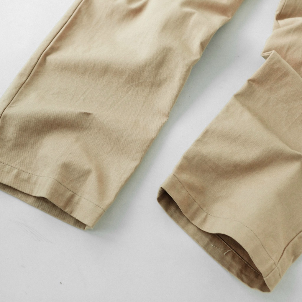 Quần Kaki nam nữ wide-fit CANDLES BAGGY KAKI thiết kế basic chất liệu kaki chính hãng