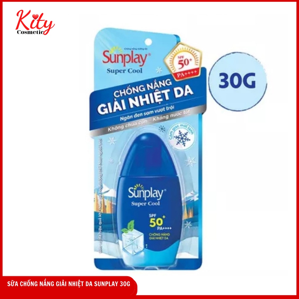 Sữa chống nắng giải nhiệt da Sunplay Super Cool SPF50+ PA++++ 30g