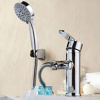 Bộ vòi chậu lavabo kết hợp sen tắm nóng lạnh Zento ZT2041