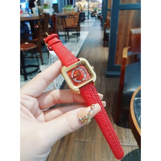 Đồng Hồ Nữ Mike Dây Da Mặt Vuông - Size 30mm