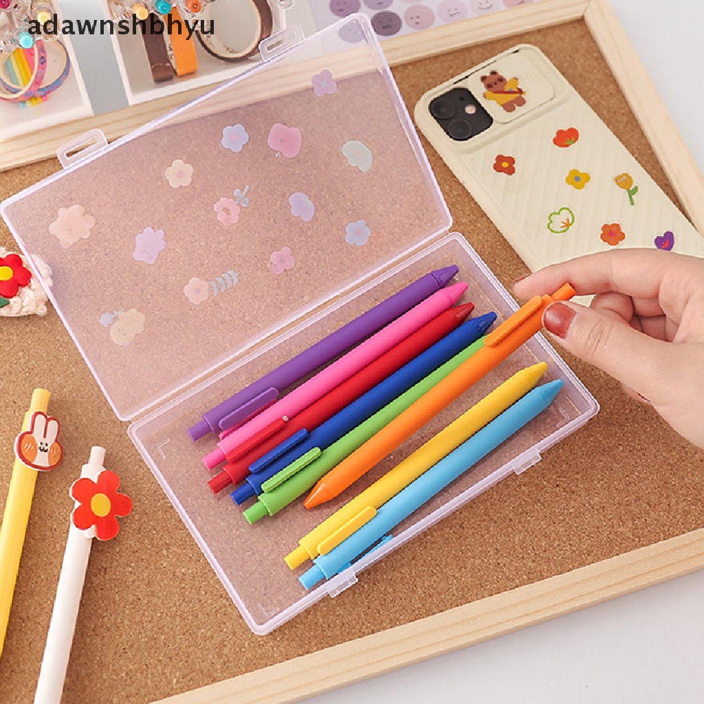 Hộp Đựng Bút Trong Suốt Để Bàn Tiện Dụng Ốp