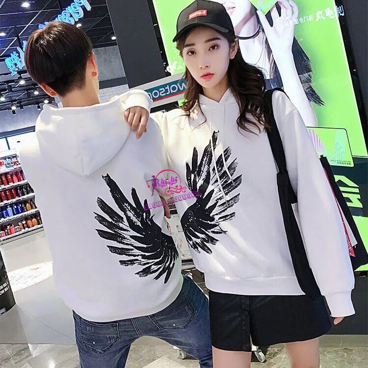 [FreeShip] ÁO HOODIE NỈ ĐẸP NAM NỮ HD125 (Đôi Cánh Thiên Thần)