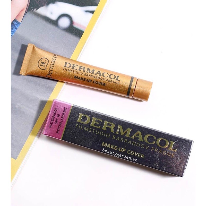 KEM NỀN CHE KHUYẾT ĐIỂM DERMACOL MAKE-UP COVER