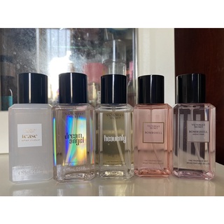 BILL US - Xịt thơm toàn thân Body mist Victoria secret 75ml Love, Bombshell, Tease, Heavenly, Very sexy đen, Dream angel