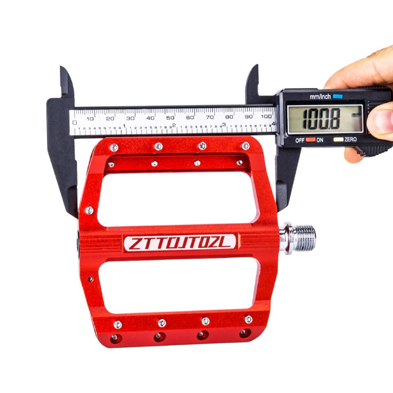 QQ Set 2 Bàn Đạp Xe Đạp Leo Núi JT02 Bằng Hợp Kim CNC Chống Trượt Mạnh Mẽ