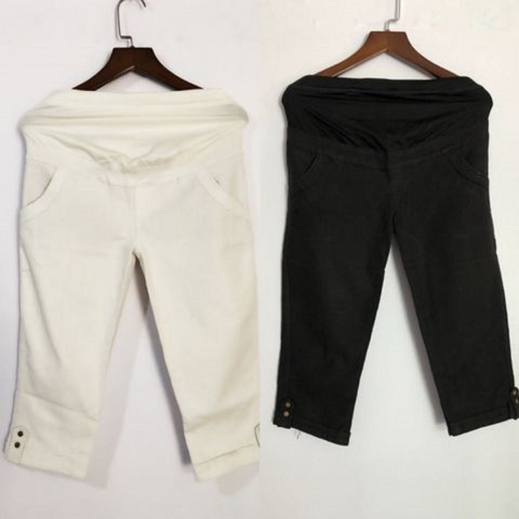 Quần lửng bầu kaki