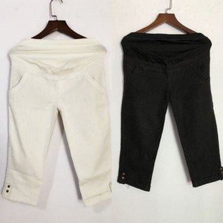 Quần lửng bầu kaki