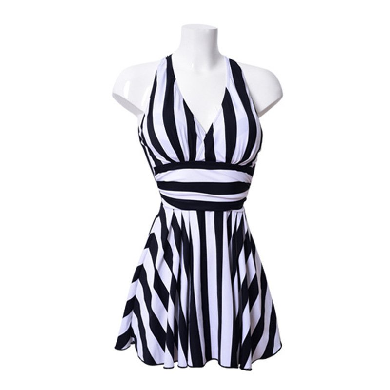 Bộ Đồ Bơi Họa Tiết Kẻ Sọc Thời Trang Cho Nữ | BigBuy360 - bigbuy360.vn