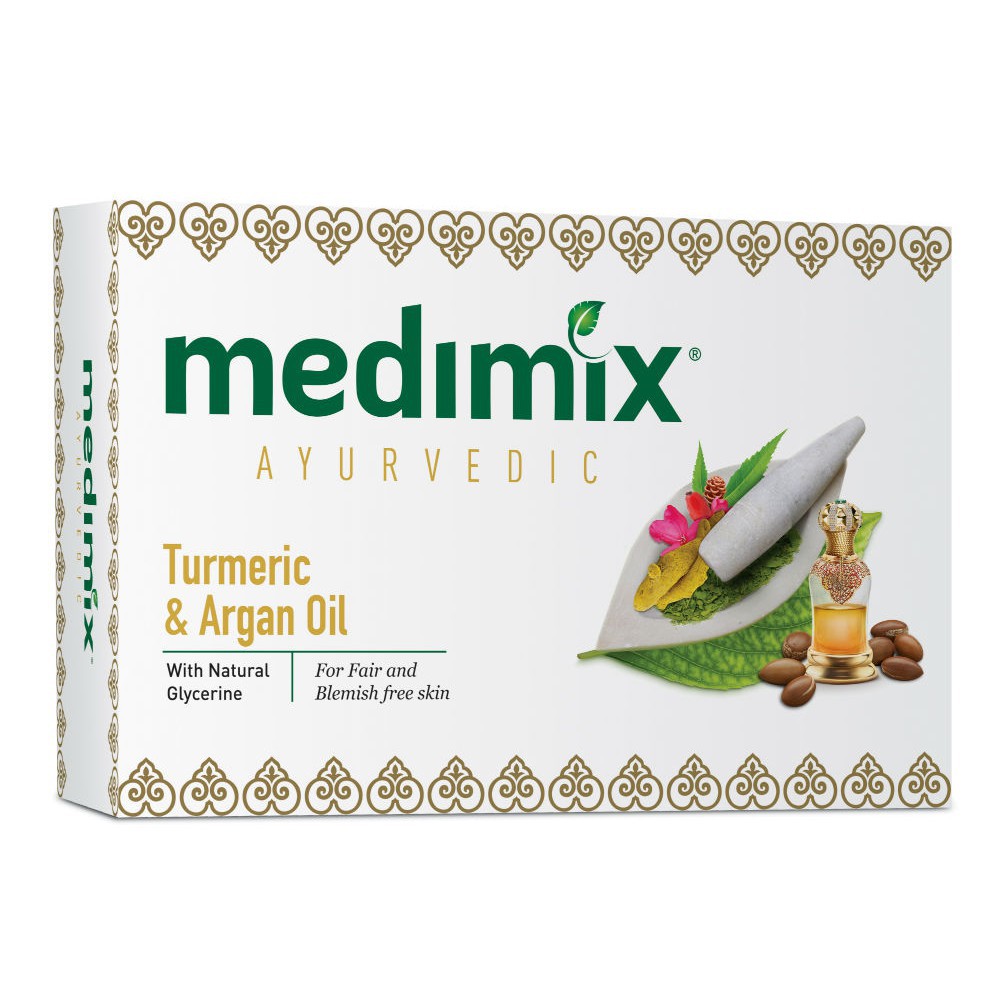 Set 2 Xà Phòng Medimix Nghệ & Dầu Argan 125g/bánh