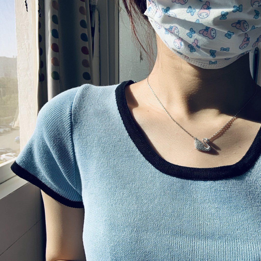 Vòng cổ Mặt Thiên Nga Trắng