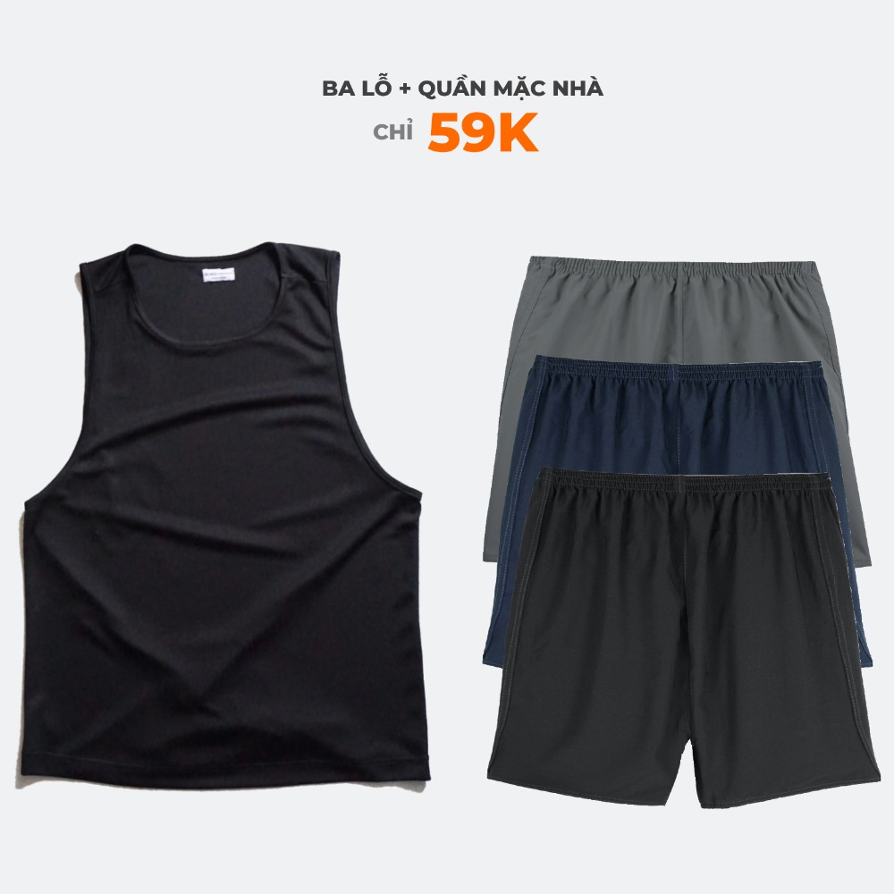 Combo Áo Ba Lỗ và Quần Mặc Nhà