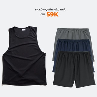 Combo áo ba lỗ và quần mặc nhà