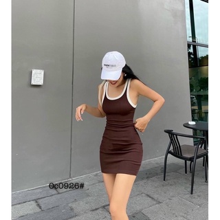 Đầm 3 lỗ body chạy viền