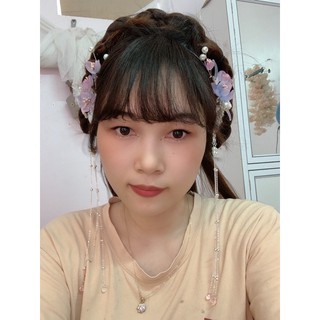 Bờm hoa cổ trang