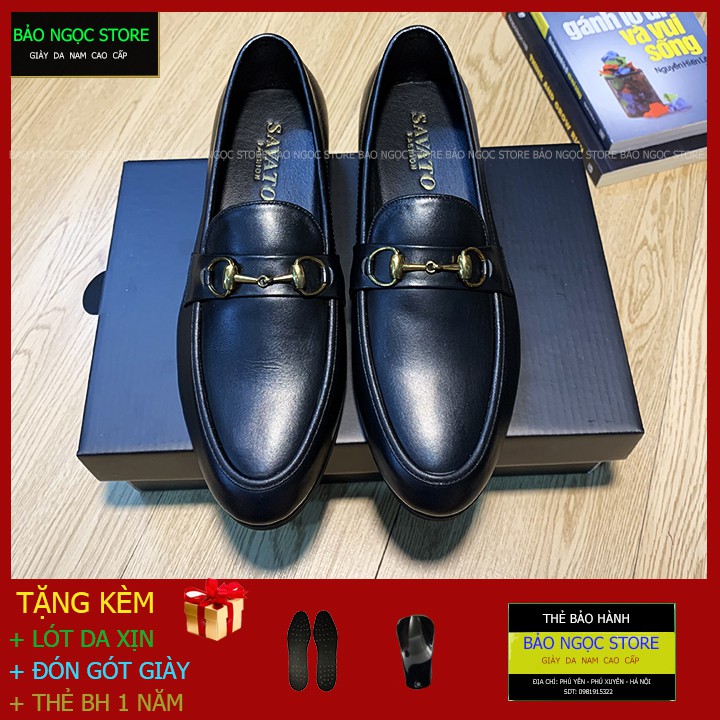 GIÀY LƯỜI NAM DA BÒ BĂNG XÍCH THỜI TRANG ✅ BẢO HÀNH NỔ DA 12 THÁNG ✅ MÃ K2211