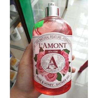 Sữa Tắm L'AMONT Rose 500ml