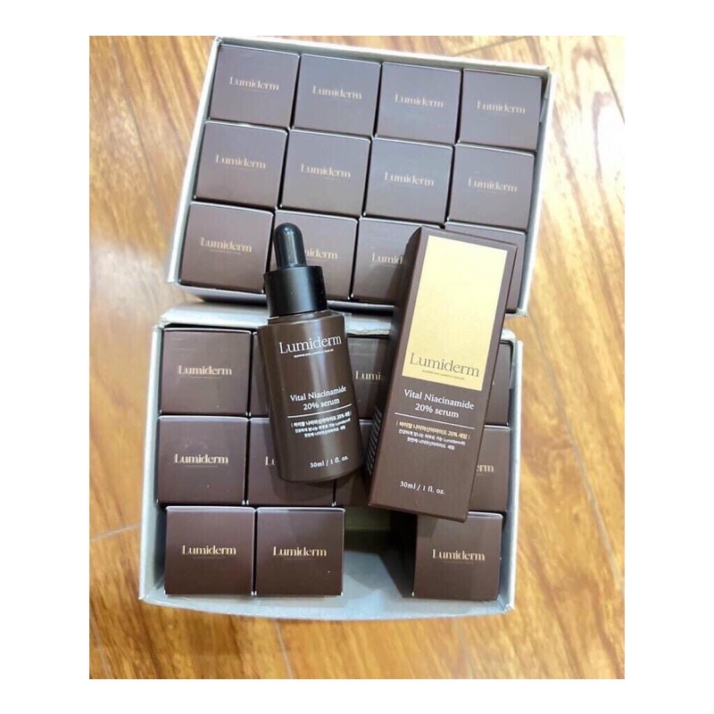 Serum Dưỡng Trắng Niacinamide B3 20% Lumiderm 30ml MINA BEAUTY