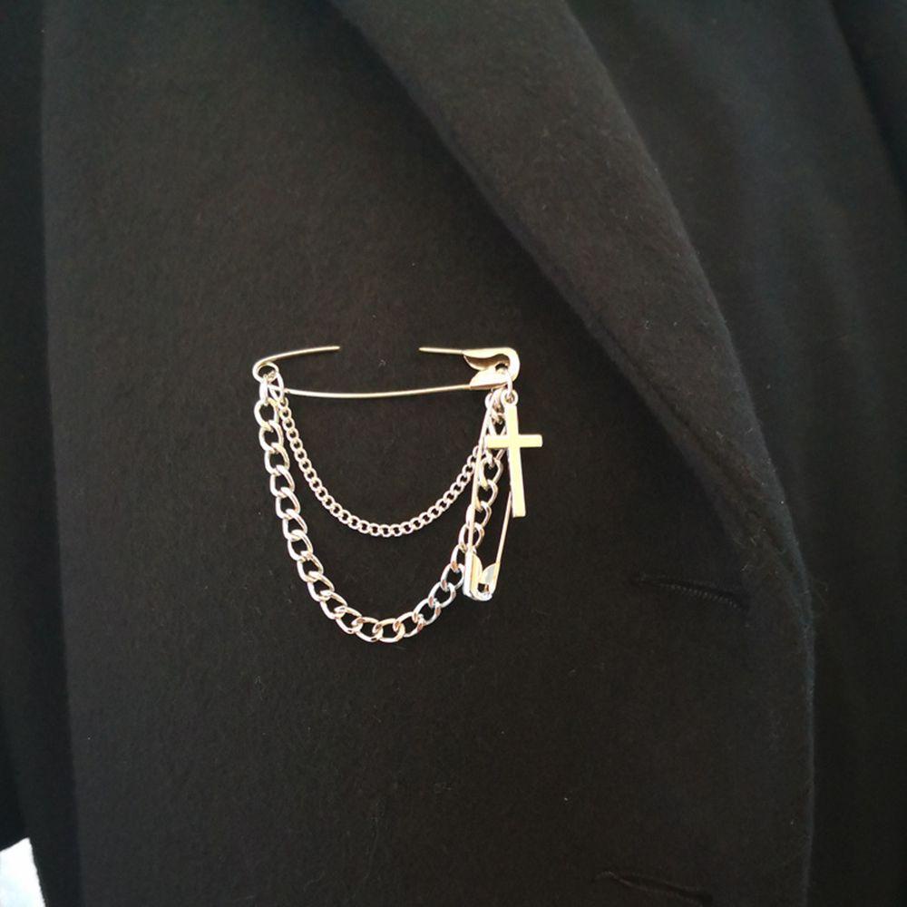 Cài Áo Dây Xích Dáng Dài Phong Cách Hip Hop Punk Cá Tính