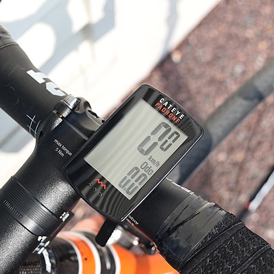 Đồng hồ tốc độ xe đạp Cateye Padrone CC-PA100W kết nối không dây, chính hãng siêu bền, bảo hành 1 năm