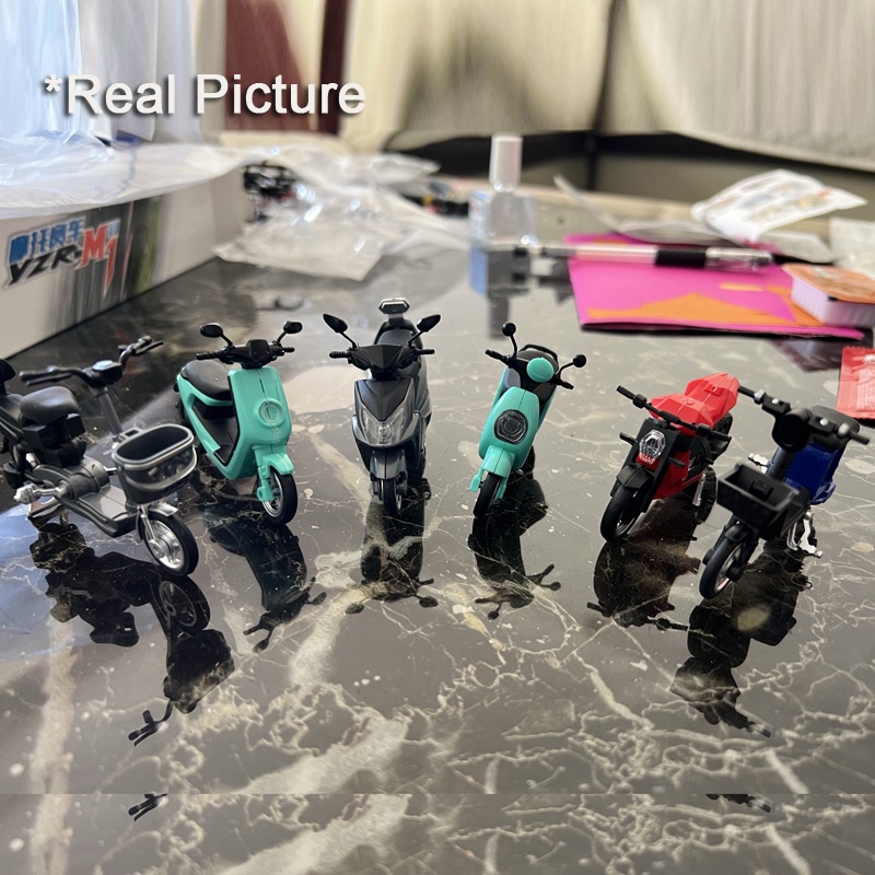 Set 6 Mô Hình Xe Mô Tô 4D Tỉ Lệ 1/24