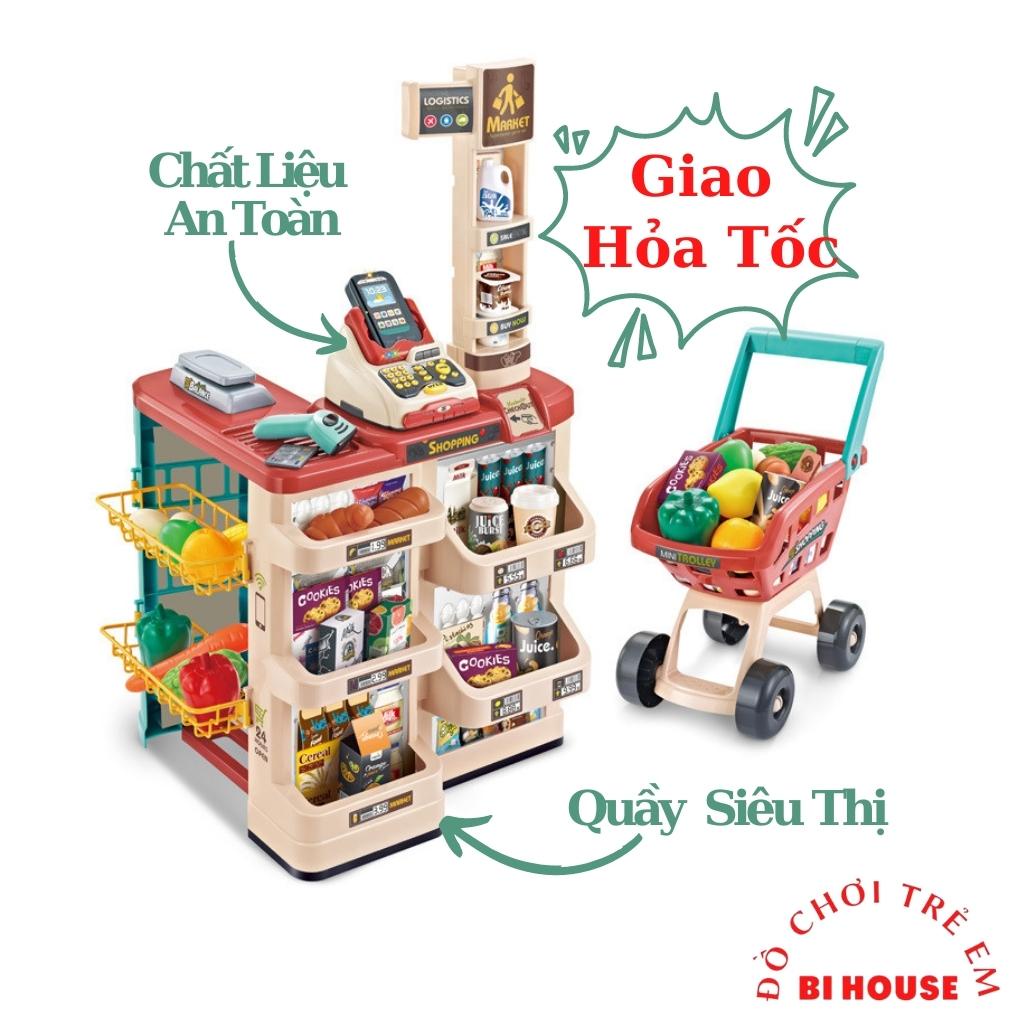 Bộ Đồ Chơi Quầy Siêu Thị Cho Bé Bi's House