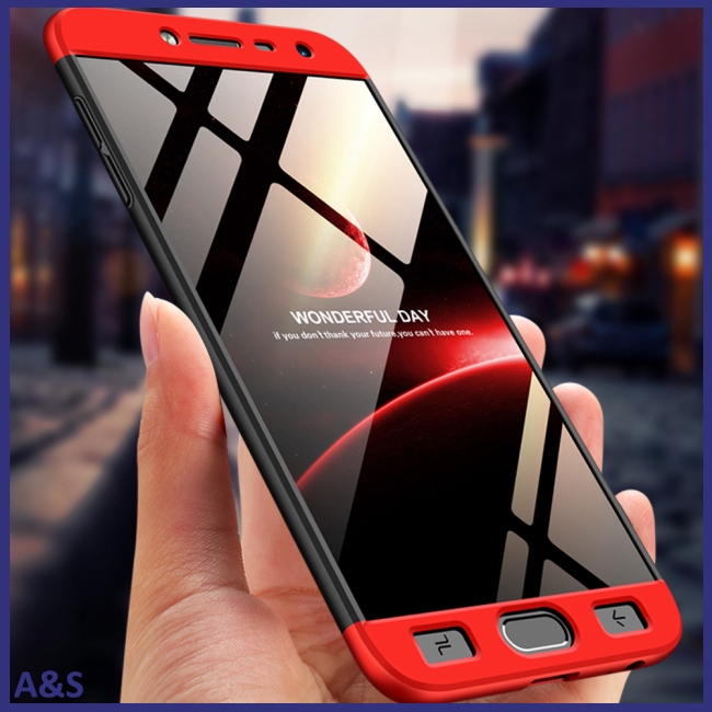 Ốp điện thoại siêu mỏng bảo vệ 360 độ chống sốc/trượt cho Samsung J4 2018