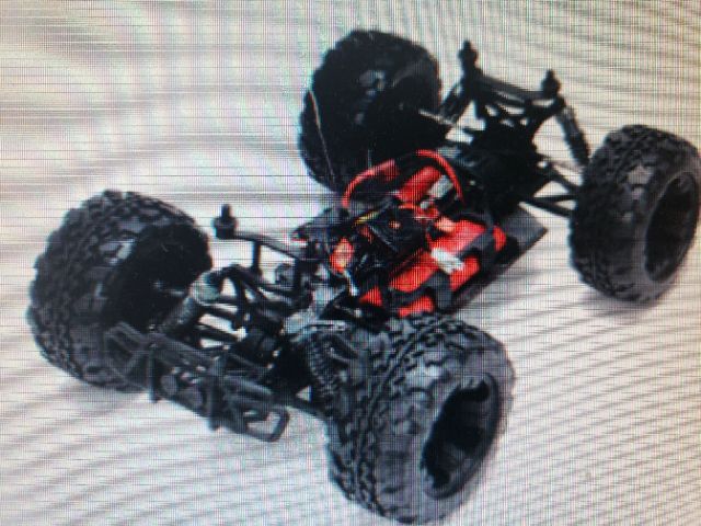 XE ĐIỀU KHIỂN TỐC  ĐỘ FS RACINV VICTORY 53631 BRUHSLESS MONSTER TRUCK 1/10