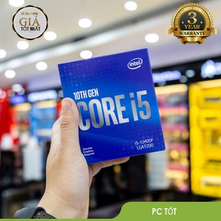 CPU Intel Core i5 10400F (2.9GHz turbo up to 4.3Ghz, 6 nhân 12 luồng) – Socket Intel LGA 1200