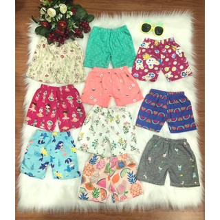 [Siêu Sale- Bán Sỉ] Set 10 Quần Đùi, Quần Lửng Bozip Chất Cotton VNXK Đẹp Cho Bé Trai Bé Gái 9 - 18 kg