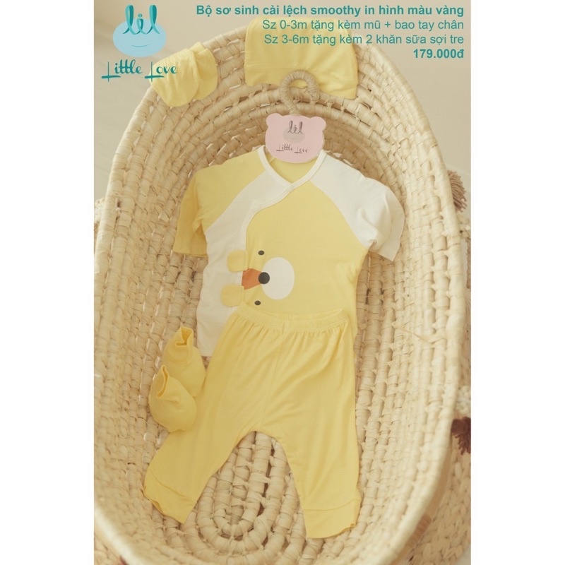 Bộ sơ sinh smoothy littlelove