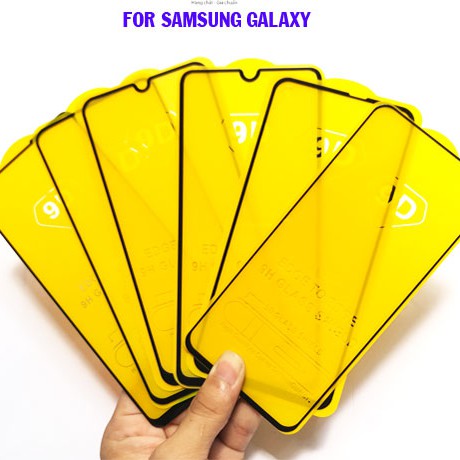 Kính cường lực Samsung Full màn 9D A12,A02s,A02,M02,A32,A52,A31,A51,M21,A21s,A01,A71,M51,A50,A50s,A22,A30s,A70/A20s/A11