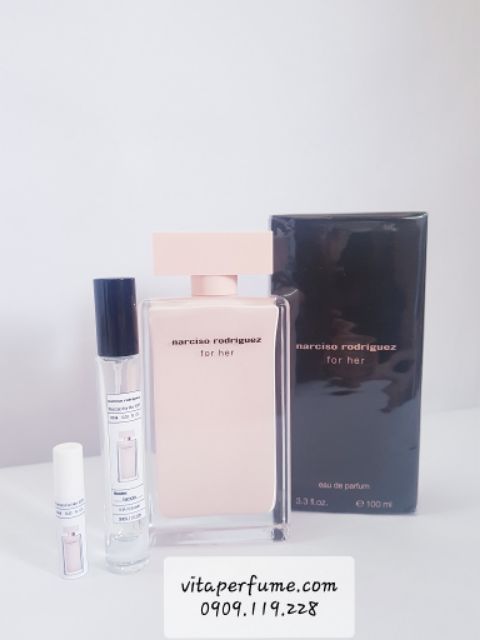 [Mẫu Thử] Nước Hoa NARCISO RODRIGUEZ FOR HER EDP