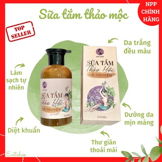 ❣️CHÍNH HÃNG❣️SỮA TẮM THẢO MỘC Cổ Truyền - SỮA TẮM Ả ĐÀO Mướp Đắng giảm Mụn nhọt, giúp Da trắng hồng 100% tự nhiên