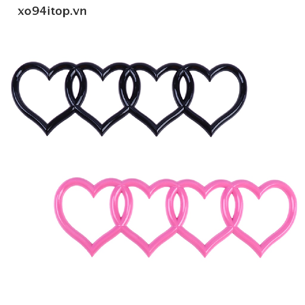 Logo Trái Tim Trang Trí Đuôi Xe Ô Tô