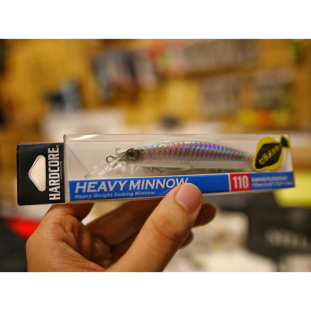 Mồi Câu Cá Giả Lure Ghềnh DUEL HARDCORE HEAVY MINNOW 110S