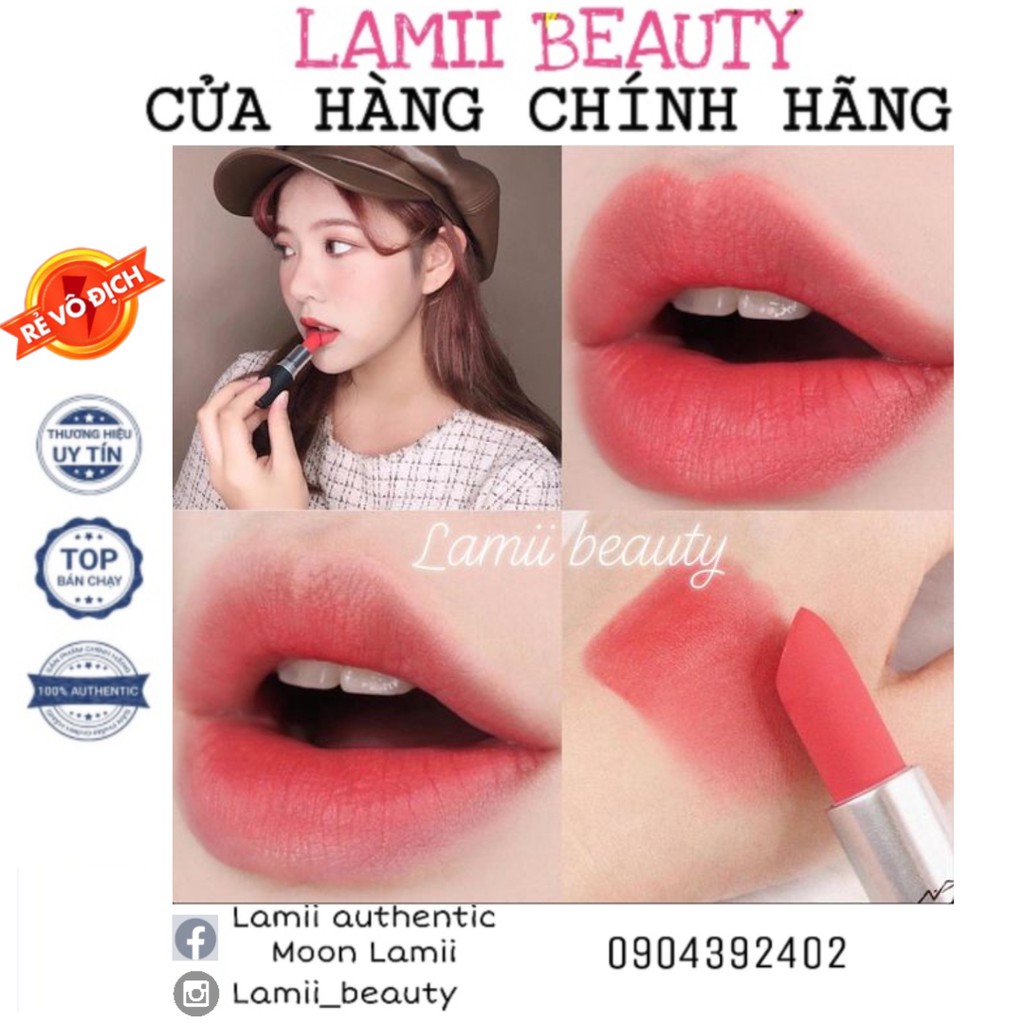 CHÍNH HÃNG - Son MAC MATTE LIPSTICK TROPIC TONIC