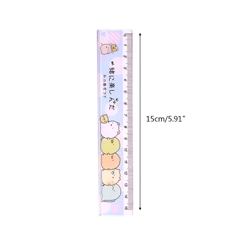 Set 4 Thước Đo Góc Đa Năng Tiện Dụng Dành Cho Học Sinh