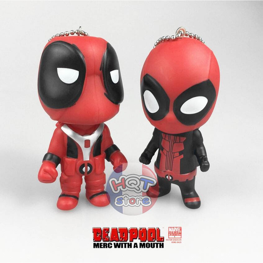 Móc khóa Deadpool Chibi Marvel dễ thương