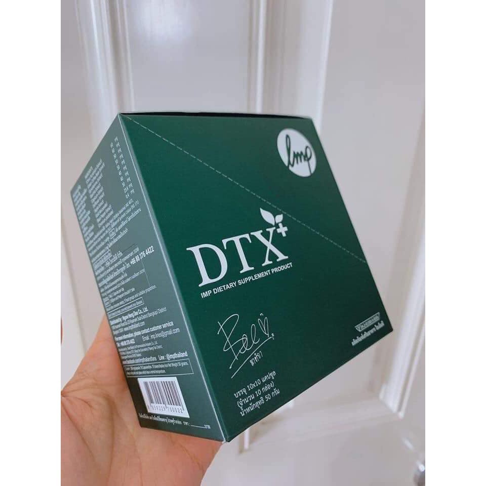 Mẫu Mới - Viên Uống Dtoxi Plus Giảm Cân Thải Độc Đẹp Da - Full hộp