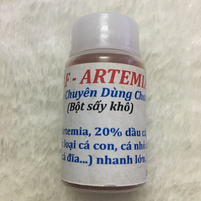 Thức ăn cho cá con Artemia sấy khô cho ăn ngay