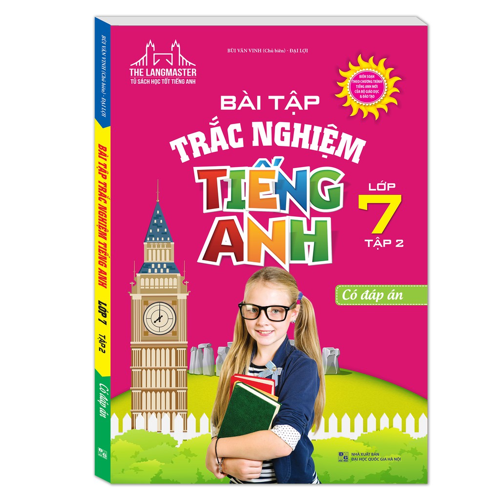 Sách - Bài tập trắc nghiệm tiếng Anh lớp 7 tập 2