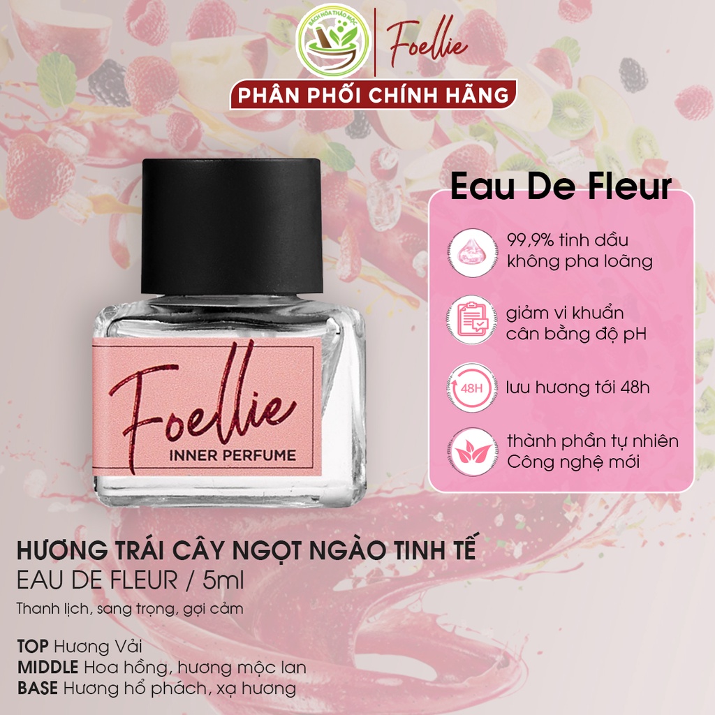 Nước Hoa Vùng Kín Foellie 5ml Hàn Quốc Chính Hãng | Bách Hóa Thảo Mộc