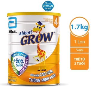 Sữa bột abbott grow 4 1,7kg