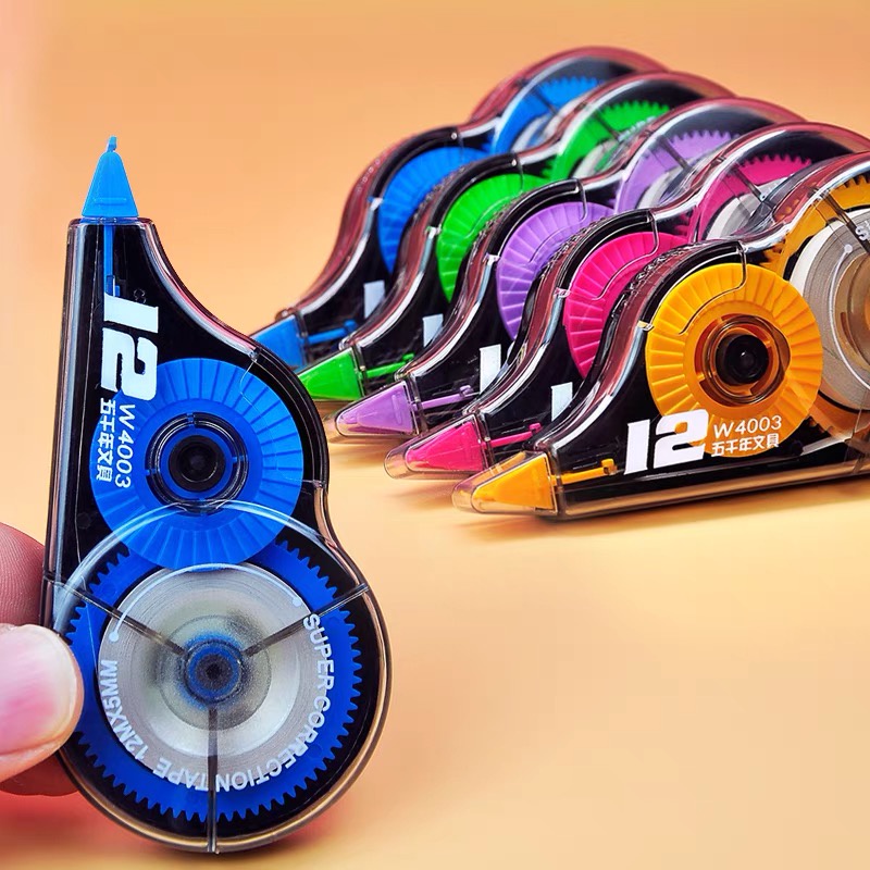 Bút xóa kéo 12m dễ sử dụng dùng cho văn phòng trường học