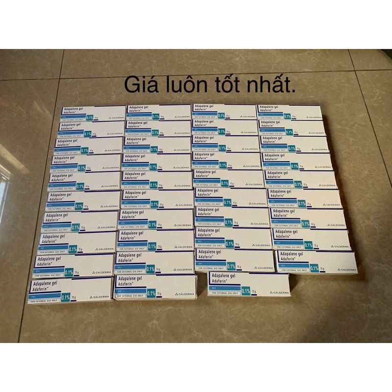 Giảm mụn ADAFERIN - Adapalene 0.1% Gel 15g